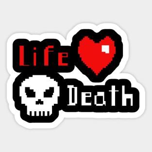 Lives and Deaths Sticker